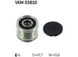 Skf VKM03810 Ruota Libera Alternatore Oe 2781500060 Compatibile Con Classe C, Cls, Classe E, Classe G, Classe Gl, Gle, Classe Glk, Gls, Classe M, Classe S, Sl, Slc, Slk, Sprinter, Classe V, Viano, Vito