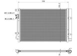 Nrf 350492 - Oe 97606C8000 Condensatore Aria Condizionata Con Essiccatore Per I20 (Gb, Ib)