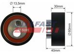 Fast FT44077 - Oe 0829 60 Spannrolle, Zahnriemen FüR Berlingo, C5 I (Dc), C5 I (De), C5 Ii (Rc), C5 Ii (Re), C8 (Ea, Eb), Jumper, Jumpy (U6U), Jumpy (B), Xsara, Ducato, Scudo, Ulysse, 206 (2A/C), 206 Sw (2E/K), 306, 406, 607 (9D, 9U), 806 (221), 807 (Eb), Boxer, Expert (224), Expert (222), Expert (223), Partner (5, G)