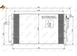 Nrf 35798 - Oe 976061E000 Condensatore Aria Condizionata Con Essiccatore Per Accent Iii (Mc)
