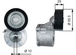 Gates T39281 - Cinghia Di Trasmissione Oe 5751 J9, Cuscinetti Per Nemo, Doblo, Fiorino, Linea, Qubo, Strada, Combo (X12), Combo Tour (X12), Bipper (Aa), Bipper Tepee