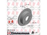 Zimmermann 285.3512.20 - Disco Freno Per Ix35, Santa Fe I (Sm), Tucson (Jm), Sportage (Je, Km), Sportage (Sl)