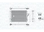 Magneti Marelli 350203778000 - Oe 97606 2Y000 Condensatore Aria Condizionata Con Essiccatore Per Ix35, Sportage (Sl), Carens Iv