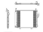 Nrf 35992 - Oe 976060X000 Condensatore Aria Condizionata Con Essiccatore Per I10 (Pa)