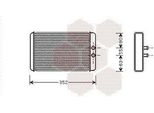 Van Wezel 17006265 - Oe 46722710 Scambiatore Di Calore, Riscaldatore Per Ducato, Boxer