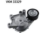 Skf Vkm 33329 Rullo Tenditore, Cinghia Trapezoidale Dentata Oe 1611503780 Compatibile Con Berlingo, C-Elysee, C3, C4, DS3, DS4, DS5, Jumpy, Spacetourer, Combo, Crossland X, Grandland, 2008, 208, 3008, 301, 308, 5008, 508, Expert, Partner, Rifter, Traveller, Proace