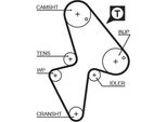 Gates 5418XS - Cinghia Dentata Oe GTB2006 Per Saxo, Xsara, Zx (N2), 106 Ii