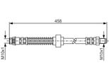 Bosch 1 987 476 730 - Oe 96 124 230 Tubo Freno Per Zx (N2)