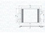 Magneti Marelli 350203802000 - Oe 97606 B9000 Condensatore Aria Condizionata Con Essiccatore Per I10 (Ba, Ia)