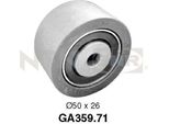 Snr GA359.71 - Oe 5751 57 Umlenkrolle, Keilrippenriemen FüR Berlingo, C5 I (Dc), C5 I (De), Jumpy (U6U), Jumpy (B), Xsara, Scudo, Ulysse, Partner (5, G), 206 (2A/C), 206 Sw (2E/K), 306, 307, 307 Sw (3H), 406, 806 (221), Expert (224), Expert (222), Expert (223)