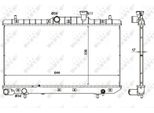 Nrf 56155 - Oe 2531025300 Radiatore, Raffreddamento Motore Per Accent Ii (Lc)