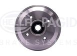 Hella 8DT 355 302-821 - Oe 424732 Tamburo Del Freno Con Cuscinetto Ruota Per Xsara, Zx (N2), 306