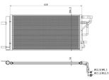 Nrf 350491 - Oe 97606F2200 Condensatore Aria Condizionata Con Essiccatore Per I30 (Pd)