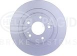 Hella 8DD 355 120-431 - Disco Freno Oe 1609901080 Per C4 Aircross, 4008