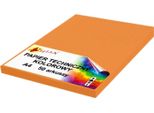 Carta Tecnica A4 260G Arancio Rosso 50 Fogli