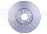 Hella 8DD 355 119-651 - Oe 424988 Disco Freno Per C5 Iii (Rd), C5 Iii (Rw), C6 (Td), 407, 407 Sw (6D, 6E), 508 (8D), 508 (8E)