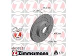 Zimmermann 600.3212.52 - Disco Freno Per T4
