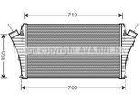 Prasco OLA4361 - Intercooler Oe 6302040 Per Signum (Z03), Vectra B (J96), Vectra C (Z02)