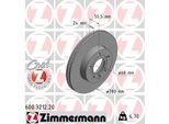 Zimmermann 600.3212.20 - Disco Freno Per T4