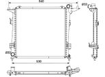Nrf 53164 - Oe 253102L800 Radiatore, Raffreddamento Motore Per I30 (Fd), Ceed (Ed), Pro Ceed (Ed)