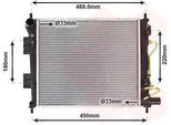 Van Wezel 82012708 - Oe 25310B9050 Radiatore, Raffreddamento Motore Per I10 (Ba, Ia)