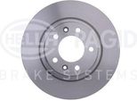 Hella 8DD 355 113-681 - Disco Freno Oe 1611841080 Per Jumpy (VF7), Scudo, Expert (Vf), Expert Tepee (VF3X)