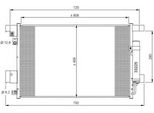 Nrf 35872 - Condensatore Aria Condizionata Oe 6455FA Con Essiccatore Per C4 Aircross, C-Crosser (Vu, Vv), 4008, 4007 (Vu, Vv)