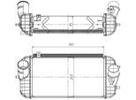 Nrf 309066 - Intercooler Oe 282712F700 Per Grand Santa Fe, Santa Fe Iii (Dm), Sorento Iii (Um)