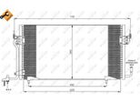 Nrf 35439 - Condensatore Aria Condizionata Oe 6455V8 Per Berlingo, Xsara, Partner (5, G)
