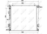 Nrf 53163 - Oe 253102H650 Radiatore, Raffreddamento Motore Per I30 (Fd), Ceed (Ed), Pro Ceed (Ed)