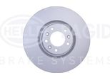 Hella 8DD 355 125-331 - Oe 1642761480 Disco Freno Per DS4 Ii (F), DS7 (J), DS9 (X2), 3008 (M), 308 Ii, 308 Iii, 308 Sw Ii, 508 (F)