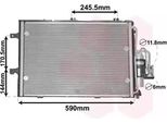 Van Wezel 37015307 - Oe 09201959 Condensatore Aria Condizionata Con Essiccatore Per Combo, Combo Tour, Corsa C (X01)