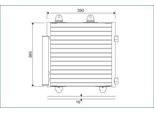 Valeo 822577 - Oe B000995480 Condensatore Aria Condizionata Con Essiccatore Per C1 Ii (Pa, Ps), 108, Aygo (B4)