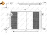 Nrf 35304 - Condensatore Aria Condizionata Oe 6455AV Per Berlingo, Xsara, Zx (N2), 306, Partner (5, G)