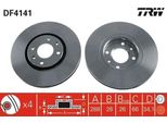 Trw DF4141 - Disco Freno Oe 4246 T8 Per C5 I (Dc), C5 I (De), C5 Ii (Rc), C5 Ii (Re)