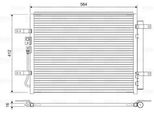 Valeo 822628 - Condensatore Aria Condizionata Oe 97606 G2000 Con Essiccatore Per Ioniq (Ae), Niro (De)