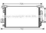 Prasco MT5210D - Condensatore Aria Condizionata Oe 6455FA Con Essiccatore Per C-Crosser (Vu, Vv), C4 Aircross, 4007 (Vu, Vv), 4008