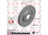 Zimmermann 290.2263.20 - Disco Freno Per Xk (X150), S-Type (X200), Xf (X250), Xj (X350, X358)