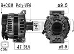 Era 209031A - Alternatore Oe 12 31 7 553 009 Per Berlingo, C4 (La), C4 G-Picasso I (Ua), C4 G-Picasso Ii (Da, De), C4 I (Lc), C4 Ii (Nc), C4 Picasso I (Ud), C4 Picasso Ii, C5 Iii (Rd), C5 Iii (Rw), DS3, DS4, DS5, R60, R58, R61, R56, R57, R55, R59, 308 Sw I, 308 Sw Ii, 5008 I, 508 (8D), 508 (8E), Partner, Partner Tepee, Rcz, 207 (Wa, Wc), 207 Cc (Wd), 207 Sw (Wk), 3008 (0U), 308 Cc (4B), 308 I, 308