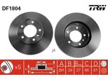 Trw DF1804 - Disco Freno Oe JLM1826 Per Xj (X300, X330), Xj (XJ40, XJ81)