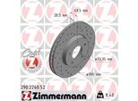Zimmermann 290.2260.52 - Disco Freno Per Xj (X308), XK8 (X100)