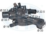 Era 350563A - Termostato Liquido Di Raffreddamento Oe 11 53 7 534 521 Per C4 (La), C4 G-Picasso I (Ua), C4 G-Picasso Ii (Da, De), C4 I (Lc), C4 Ii (Nc), C4 Picasso I (Ud), C4 Picasso Ii, DS3, R56, R57, R55, R61, 207 Sw (Wk), 3008 (0U), 207 (Wa, Wc), 207 Cc (Wd), 308 Cc (4B), 308 I, 308 Sw I, Rcz