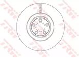 Trw DF6651S - Disco Freno Oe C2P12622 Per Xf (X250), Xj (X351), Xk (X150)