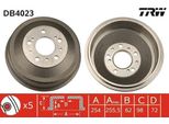 Trw DB4023 - Oe 4389374 Tamburo Del Freno Per Jumper, Ducato, Boxer