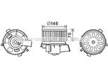 Prasco PE8378 - Motore Soffiatore Oe 6441K0 Per Xsara, 206+, 206 Cc (2D), 206 (2A/C), 206 Sw (2E/K), 206 Van, 307, 307 Cc (3B), 307 Sw (3H)