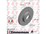 Zimmermann 290.2257.20 - Disco Freno Per Xj (X300, X330), Xj (XJ40, XJ81)