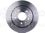 Hella 8DD 355 112-041 - Oe C2C41251 Disco Freno Per Xj (X300, X330), Xj (X308), Xj (XJ40, XJ81), XK8 (X100)