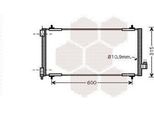 Van Wezel 40005301 Condensatore Climatizzatore Condensatore Climatizzatore Adatto Per Peugeot 407 Sw (6E) + Essiccatore