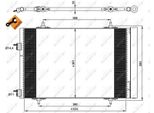 Nrf 35945 - Condensatore Aria Condizionata Oe 6455JA Con Essiccatore Per C5 Iii (Rd), C5 Iii (Rw), 508 (8D), 508 (8E)