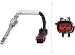 Hella 6PT 010 376-511 - Sensore Temperatura Gas Di Scarico Oe 5146662AB Per Grand Cherokee Iv (Wk, WK2)